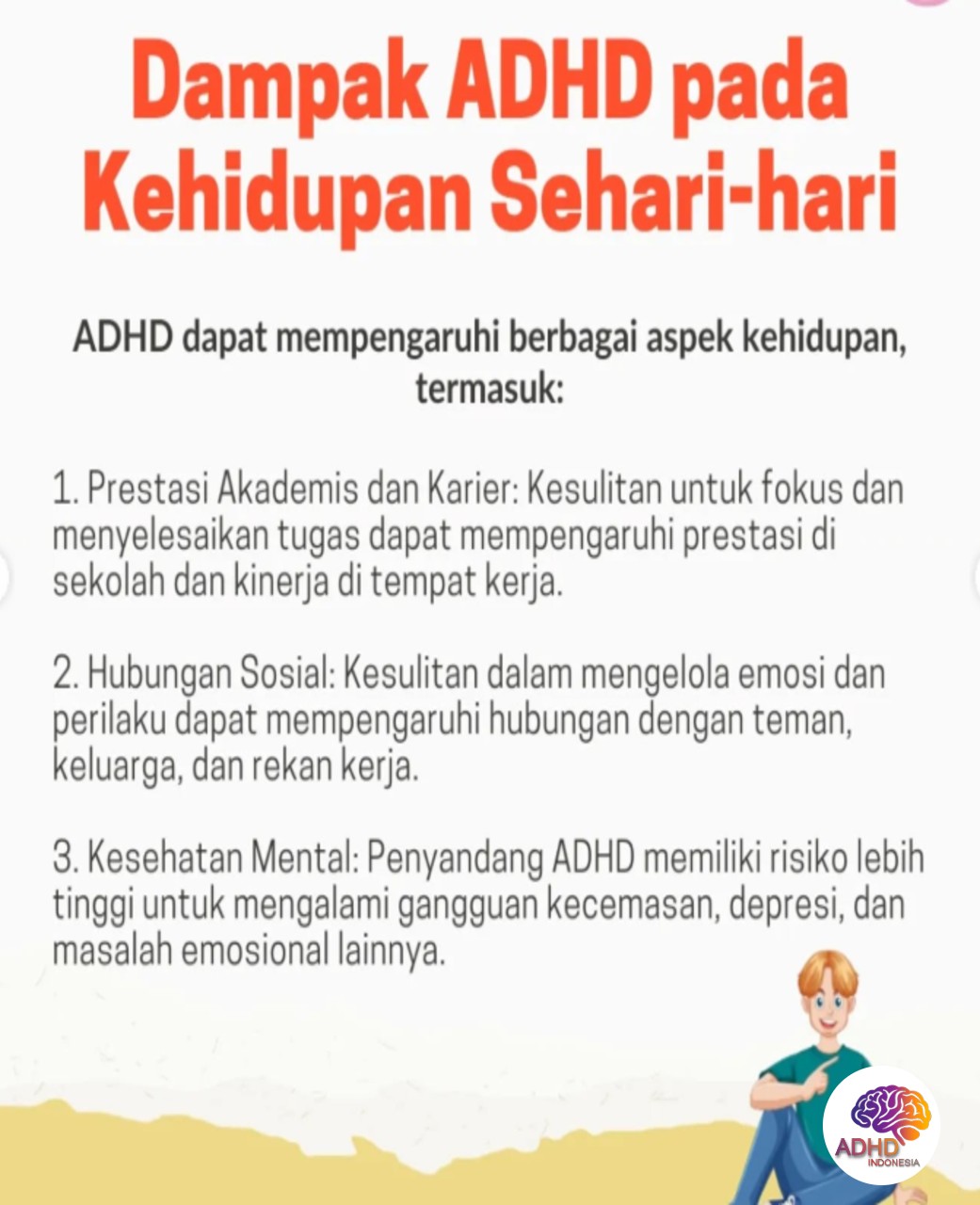ADHD dan Hubungan Sosial Anak di Lingkungan Sekolah di Kabupaten Purworejo