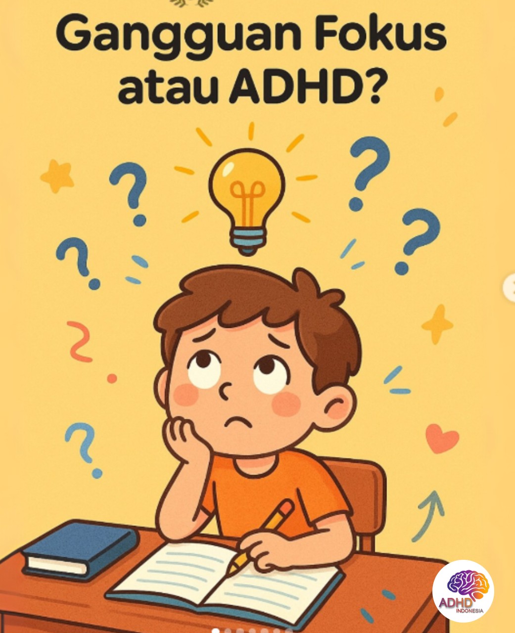 ADHD dan Kesulitan Fokus Anak: Edukasi untuk Keluarga di Kabupaten Purworejo
