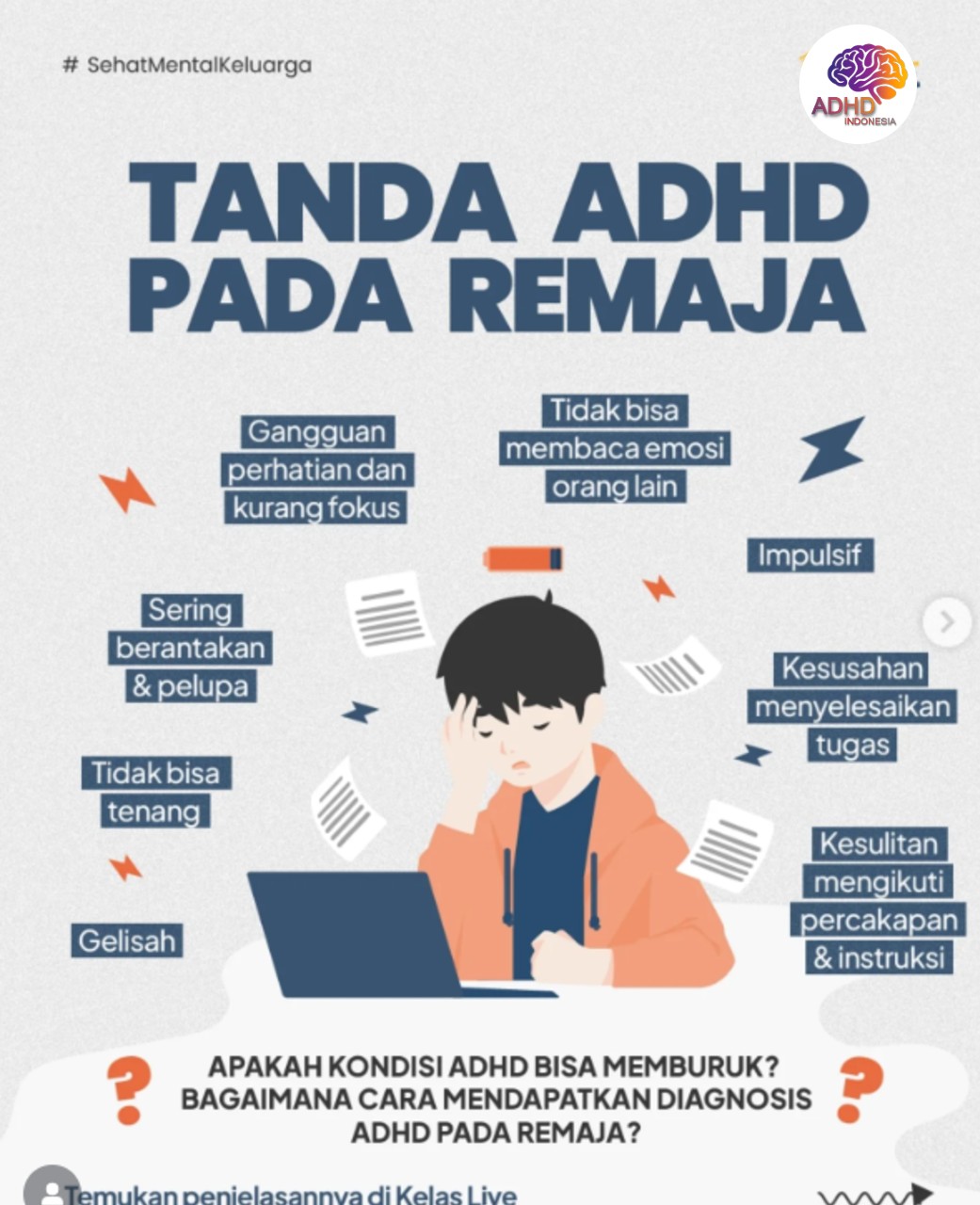 Screening ADHD Non-Diagnostik: Edukasi Awal bagi Orang Tua di Kabupaten Purworejo