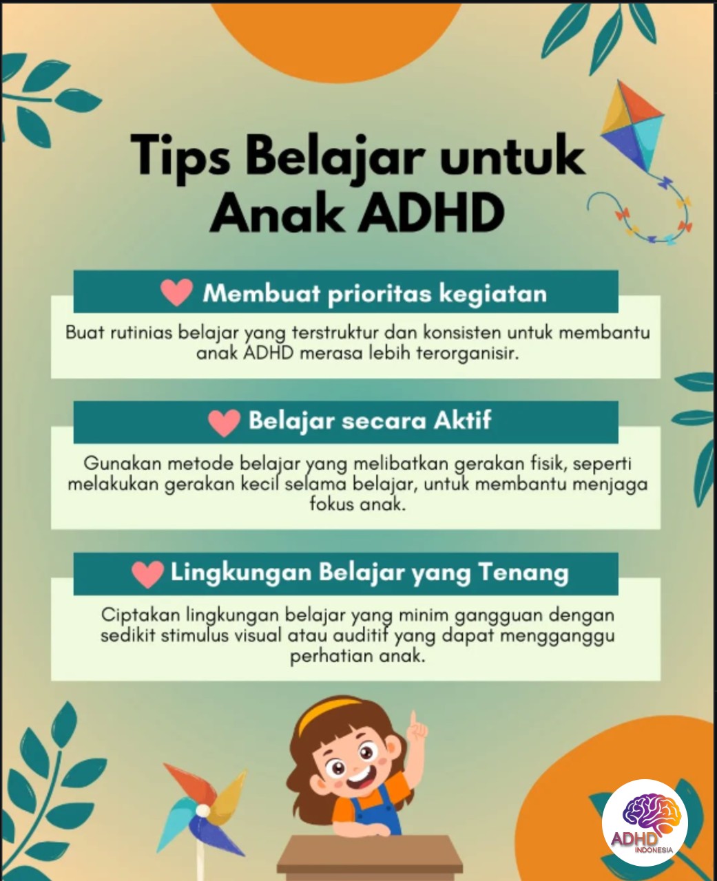 Strategi Belajar yang Cocok untuk Anak ADHD di Kabupaten Purworejo